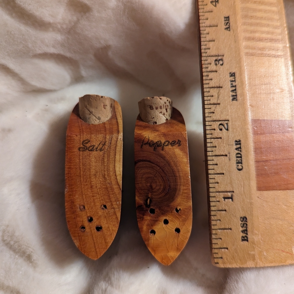 Vintage shoe salt and pepper